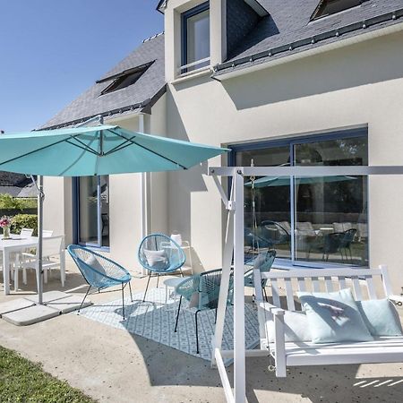 Maison Vue Mer Dans Le Golfe Du Morbihan Baden Exterior foto