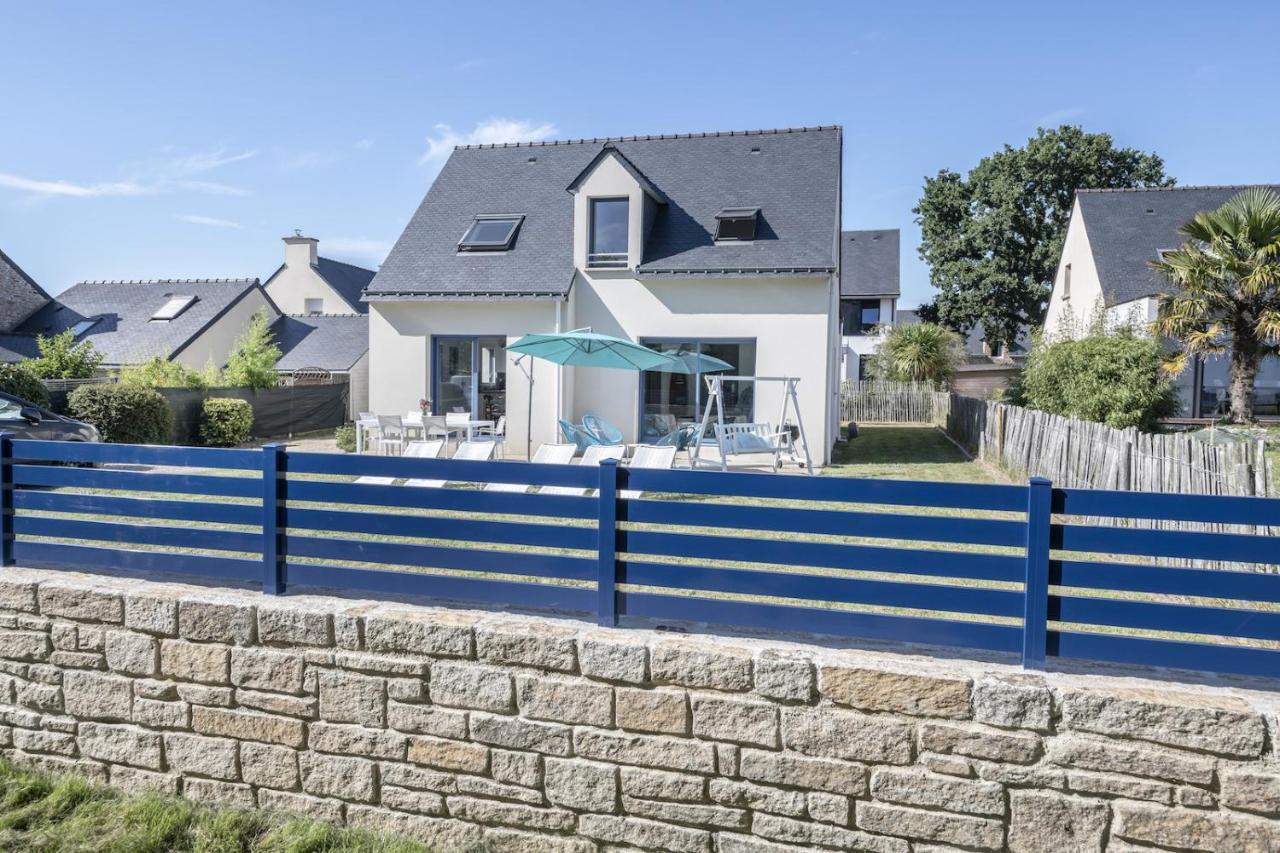 Maison Vue Mer Dans Le Golfe Du Morbihan Baden Exterior foto