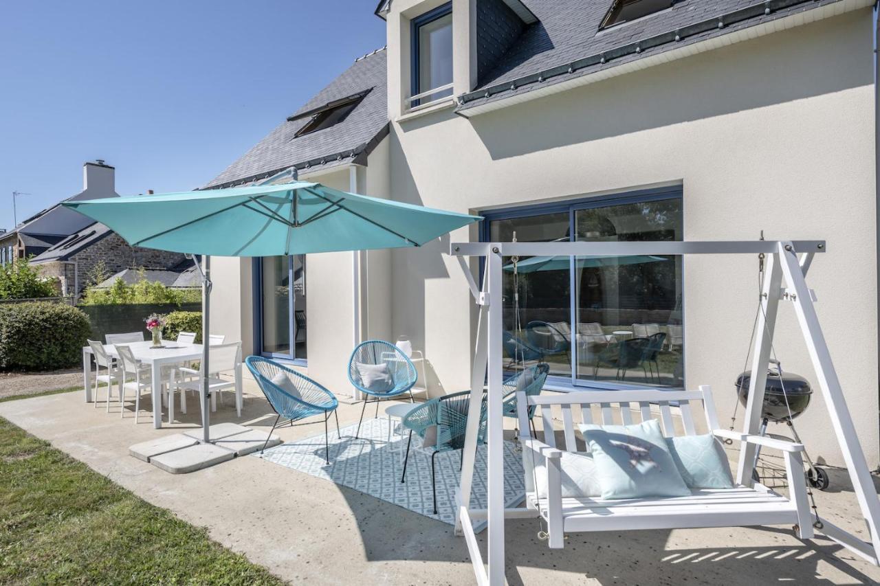 Maison Vue Mer Dans Le Golfe Du Morbihan Baden Exterior foto