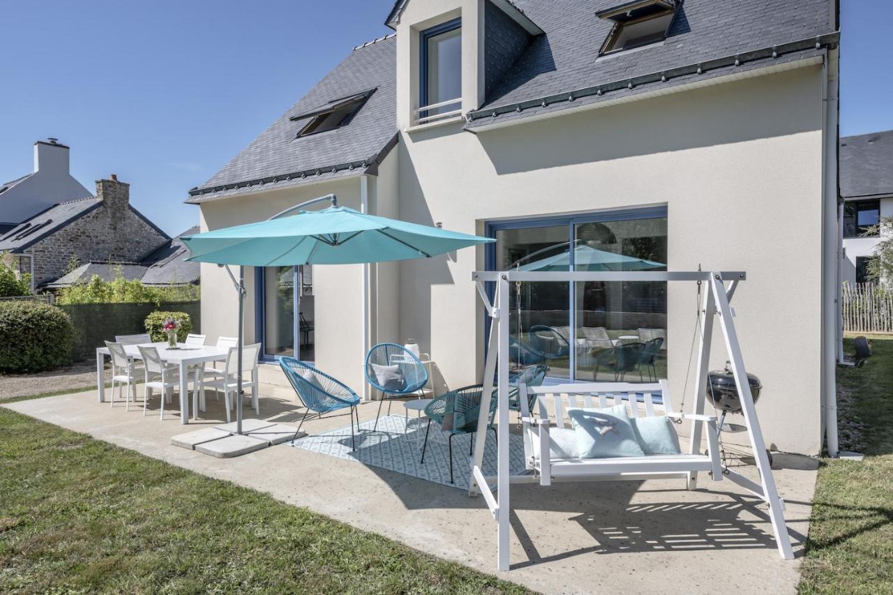 Maison Vue Mer Dans Le Golfe Du Morbihan Baden Exterior foto