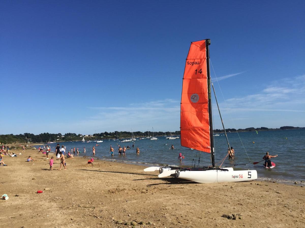 Maison Vue Mer Dans Le Golfe Du Morbihan Baden Exterior foto